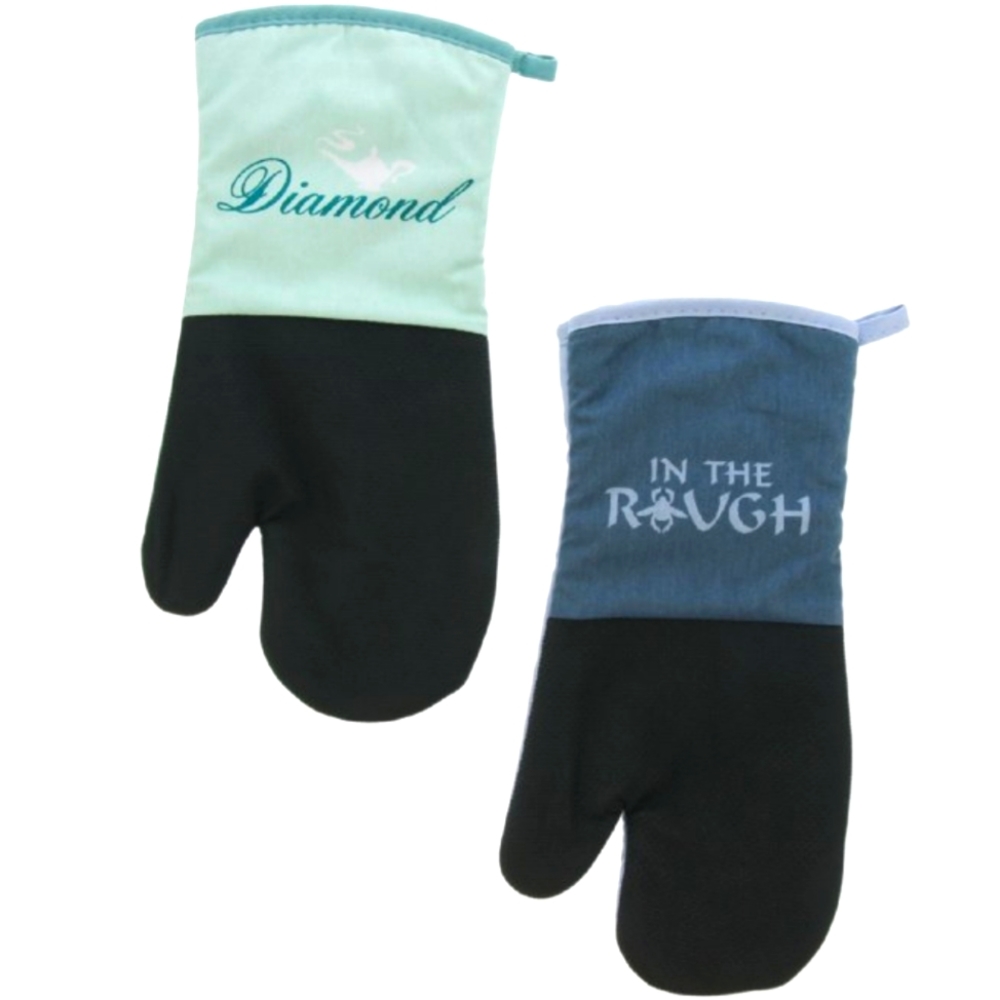Disney Aladdin "Diamond in the Rough" Oversized Oven Mitts 2pk NWT